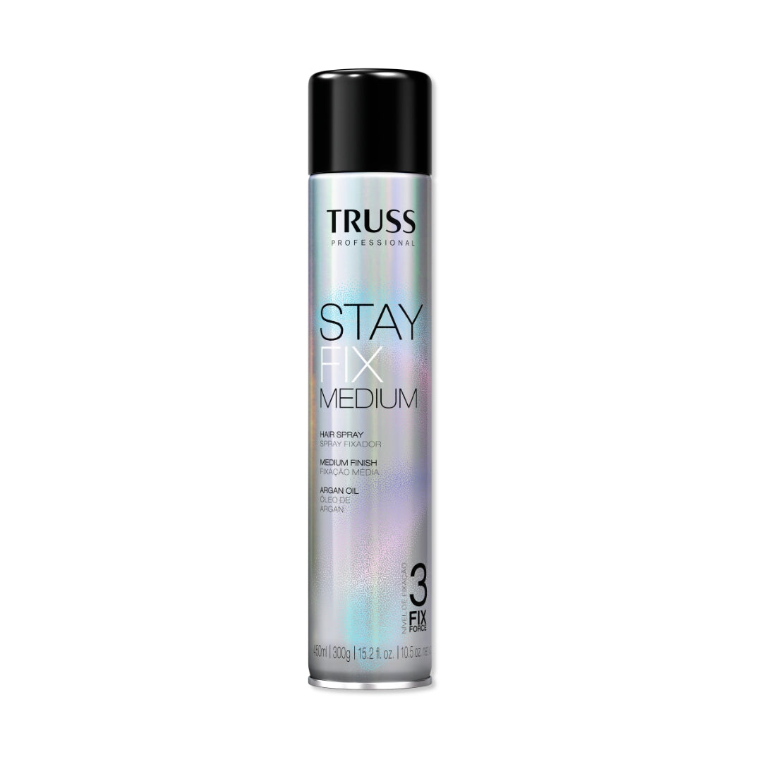 STAY FIX MEDIUM HOLD HAIRSPRAY 450ML / 15.2 FL.OZ9856370213144