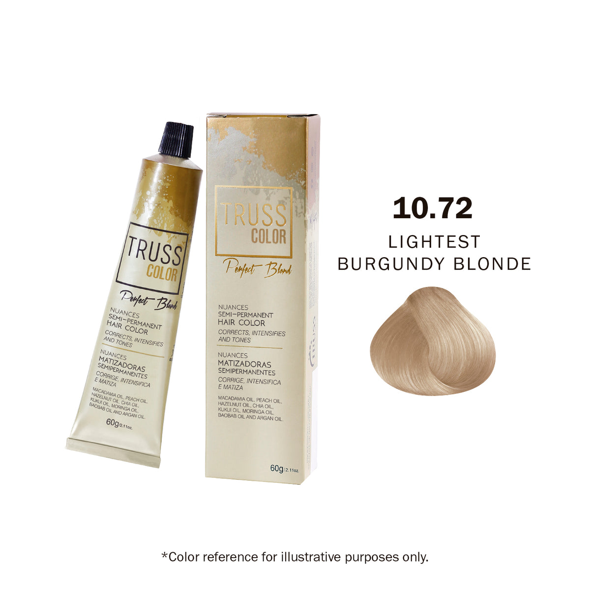 TONER - 8.73 LIGHT BROWN GOLDEN BLONDE 60G / 2.11 OZ10366806294808