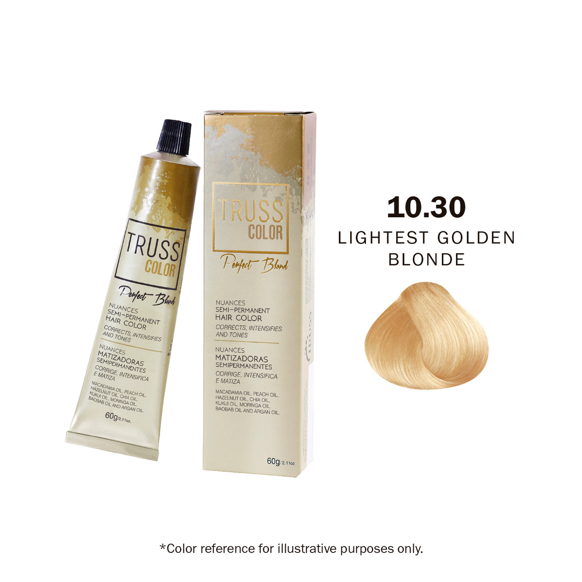 TONER - 10.30 LIGHTEST GOLDEN BLONDE 60G / 2.11OZ10366808097048