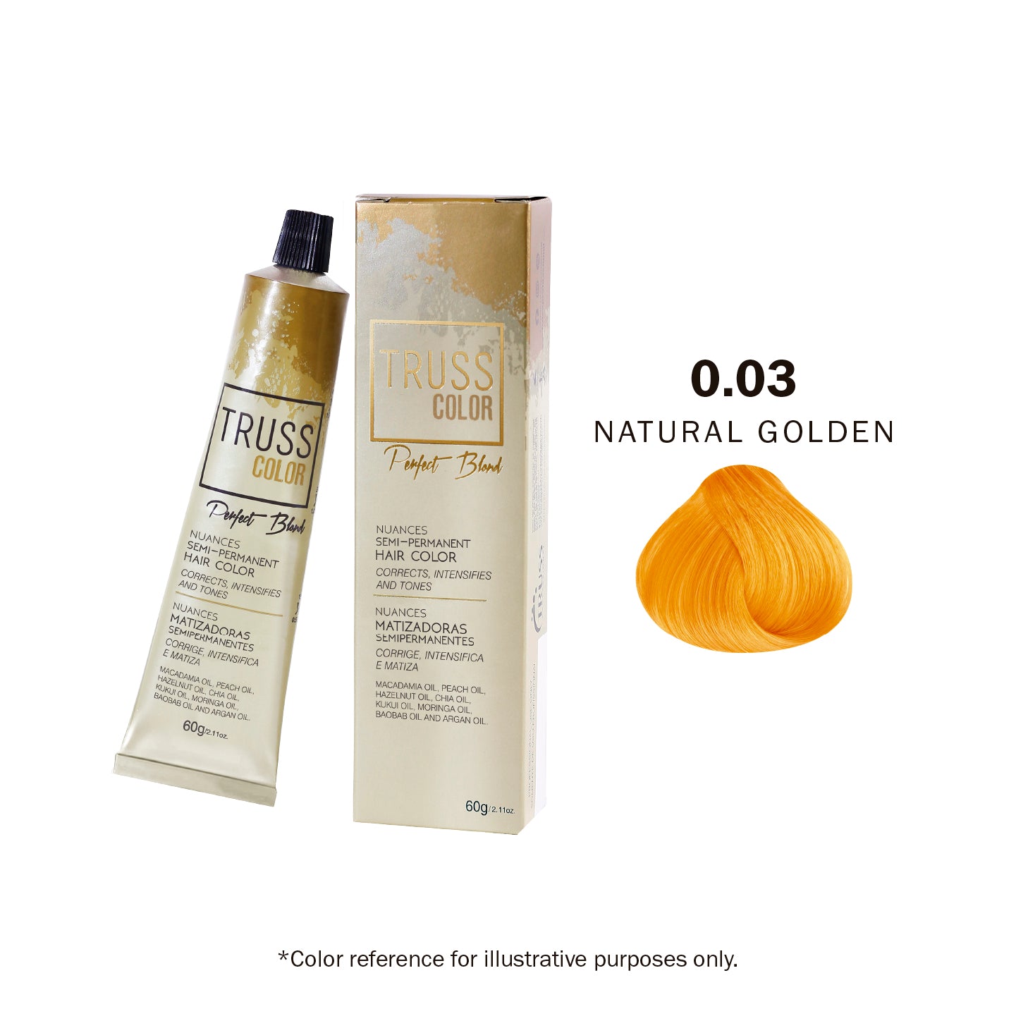 TONER - 0.03 NATURAL GOLDEN 60G / 2.11 OZ