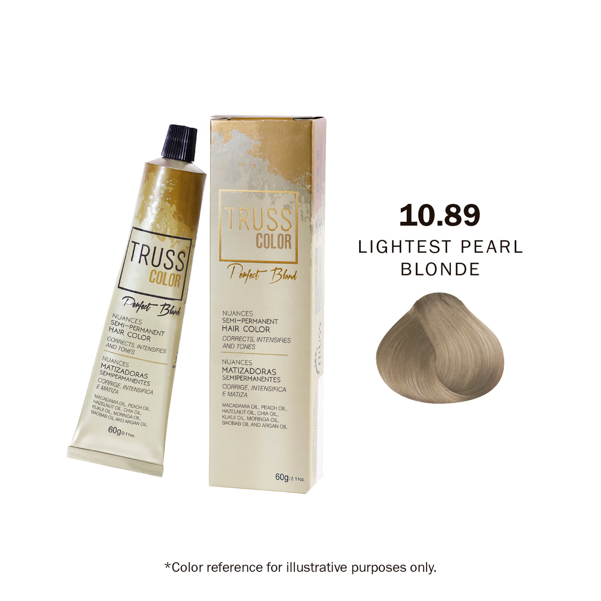 TONER - 10.89 LIGHTEST PEARL BLONDE 60G / 2.11 OZ10366804295960