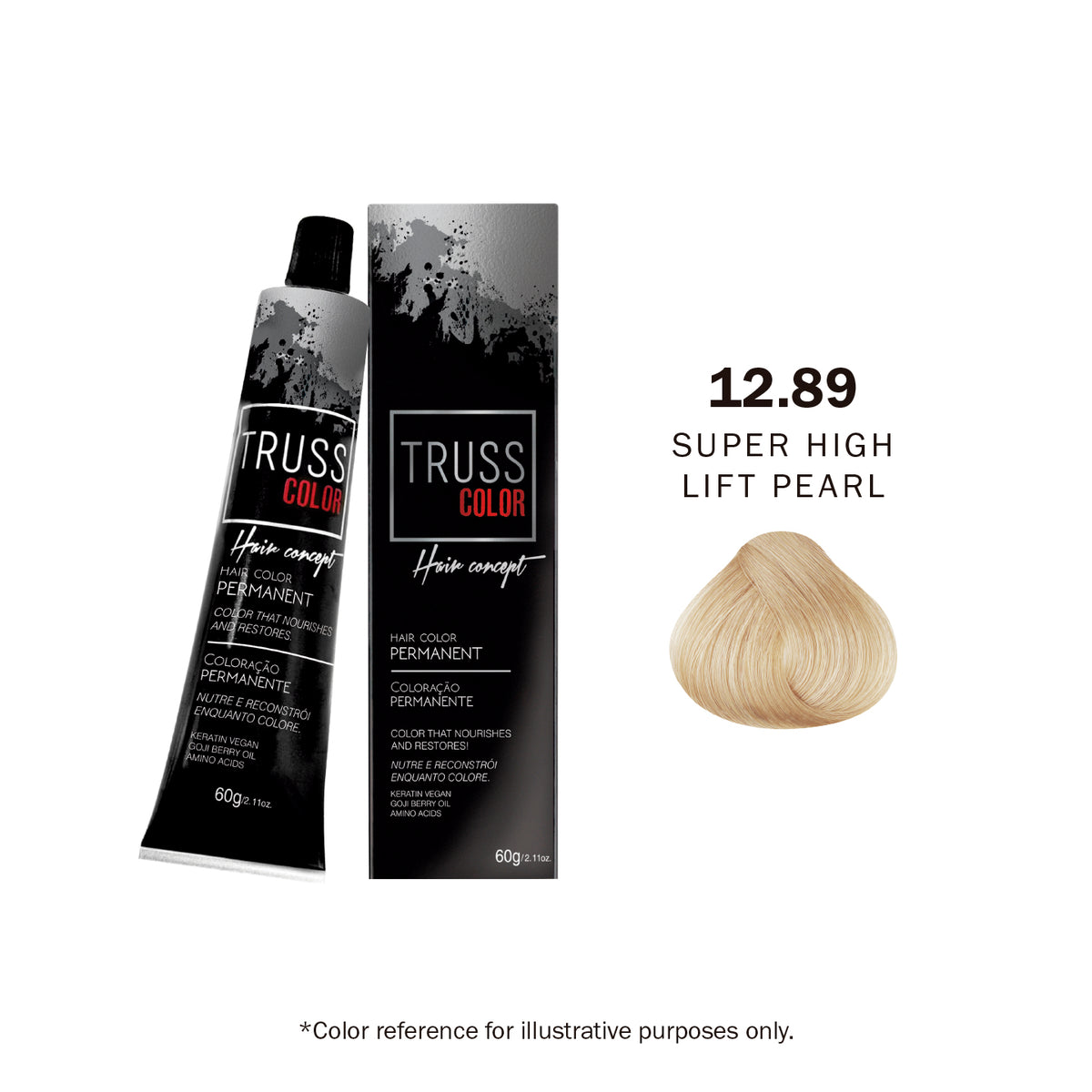 PERMANENT -  12.89 SUPER BLEACHING PEARL 60G / 2.11 OZ10366796300568
