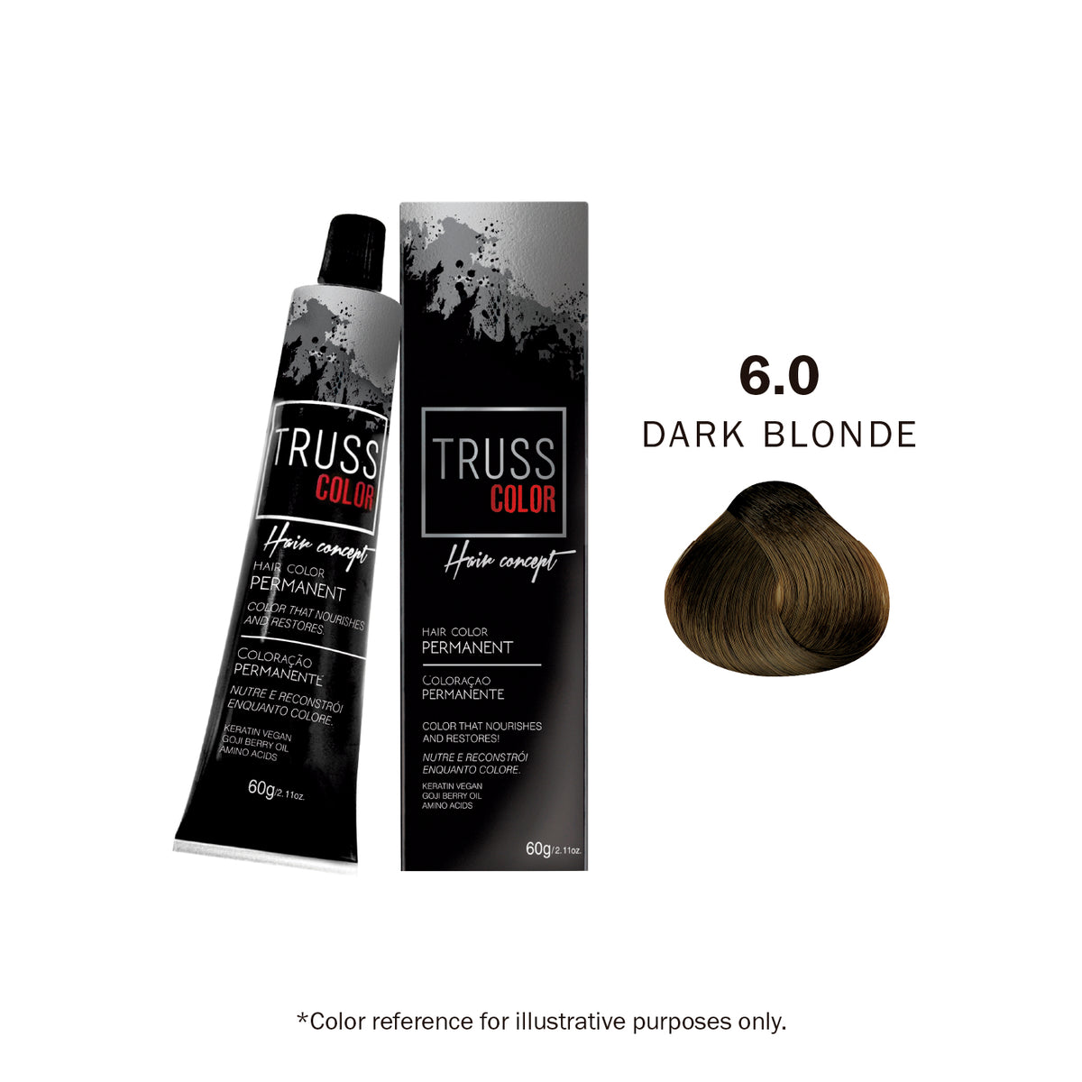 PERMANENT - 6.0 DARK BLONDE 60G / 2.11 OZ10366803476760
