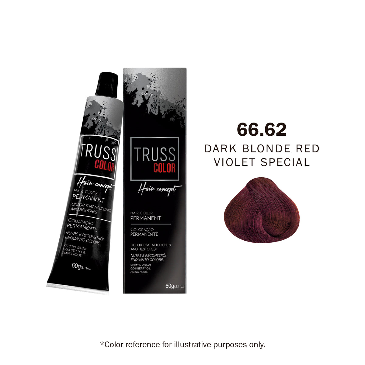 PERMANENT - 6.73 DARK BLONDE GOLDEN BROWN 60G / 2.11 OZ10366792270104